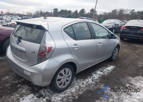 2012 Toyota Prius C Two из США, поврежденный, VIN JTDKDTB30C1518758